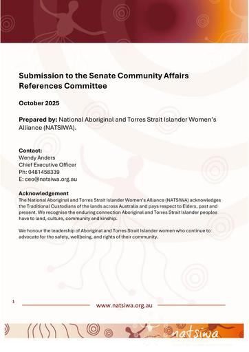 Submission to Senate Community Affairs References Committee At home program July 2026
