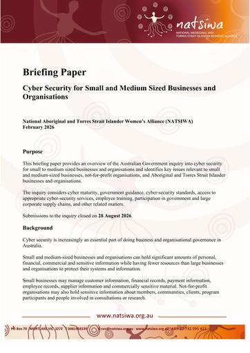 NATSIWA Cyber Security Brief 2026