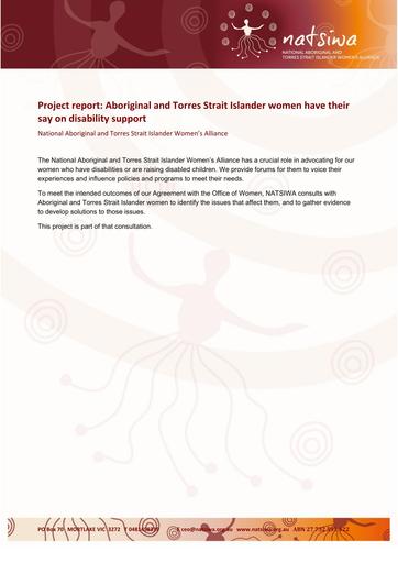 Disability report August 2025